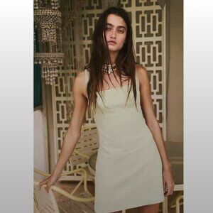 Free People Little Loca Mini Dress, M, Cream, NWOT